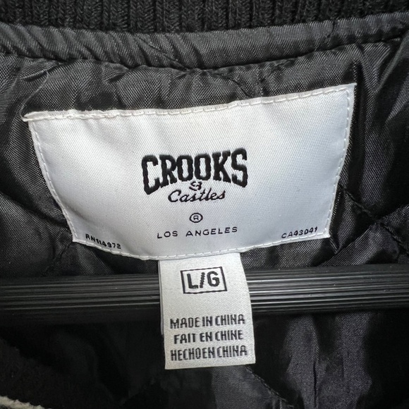 Crooks & Castles varsity jacket - Picture 6 of 10